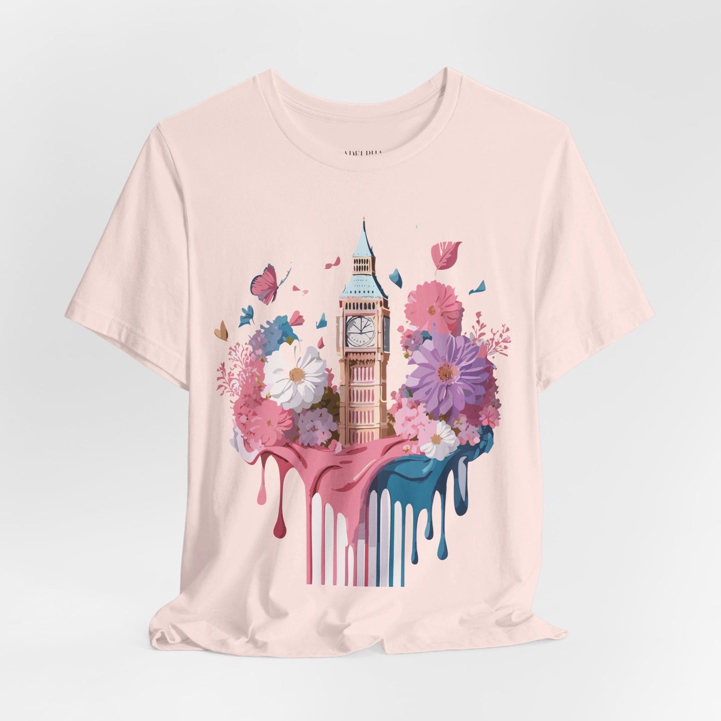 Natural Cotton Tee Shirt - Beautiful Places Collection - London