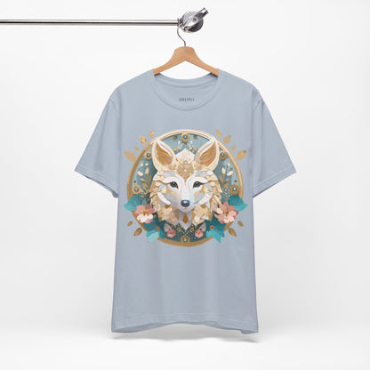 Natural Cotton Tee Shirt - Medallion Collection Printify