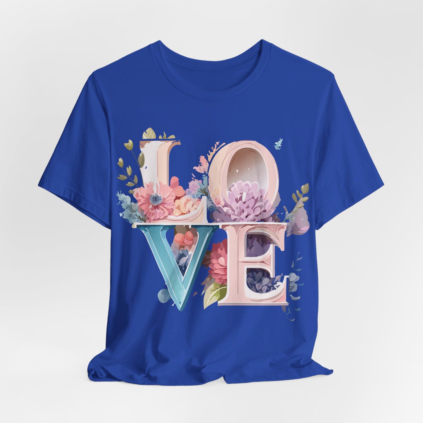 T-Shirt aus natürlicher Baumwolle – Love Story Collection