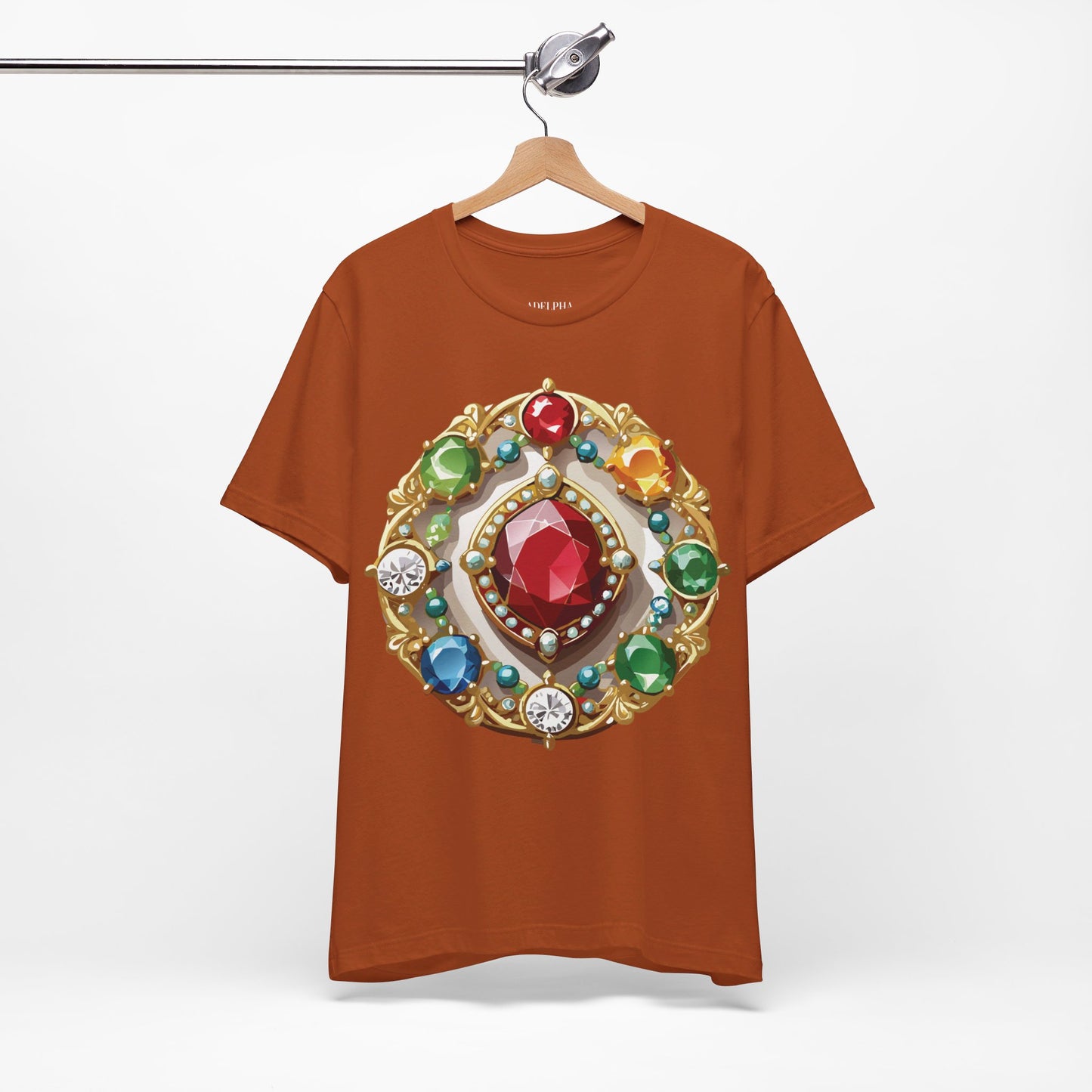 T-Shirt aus natürlicher Baumwolle – Queen Collection