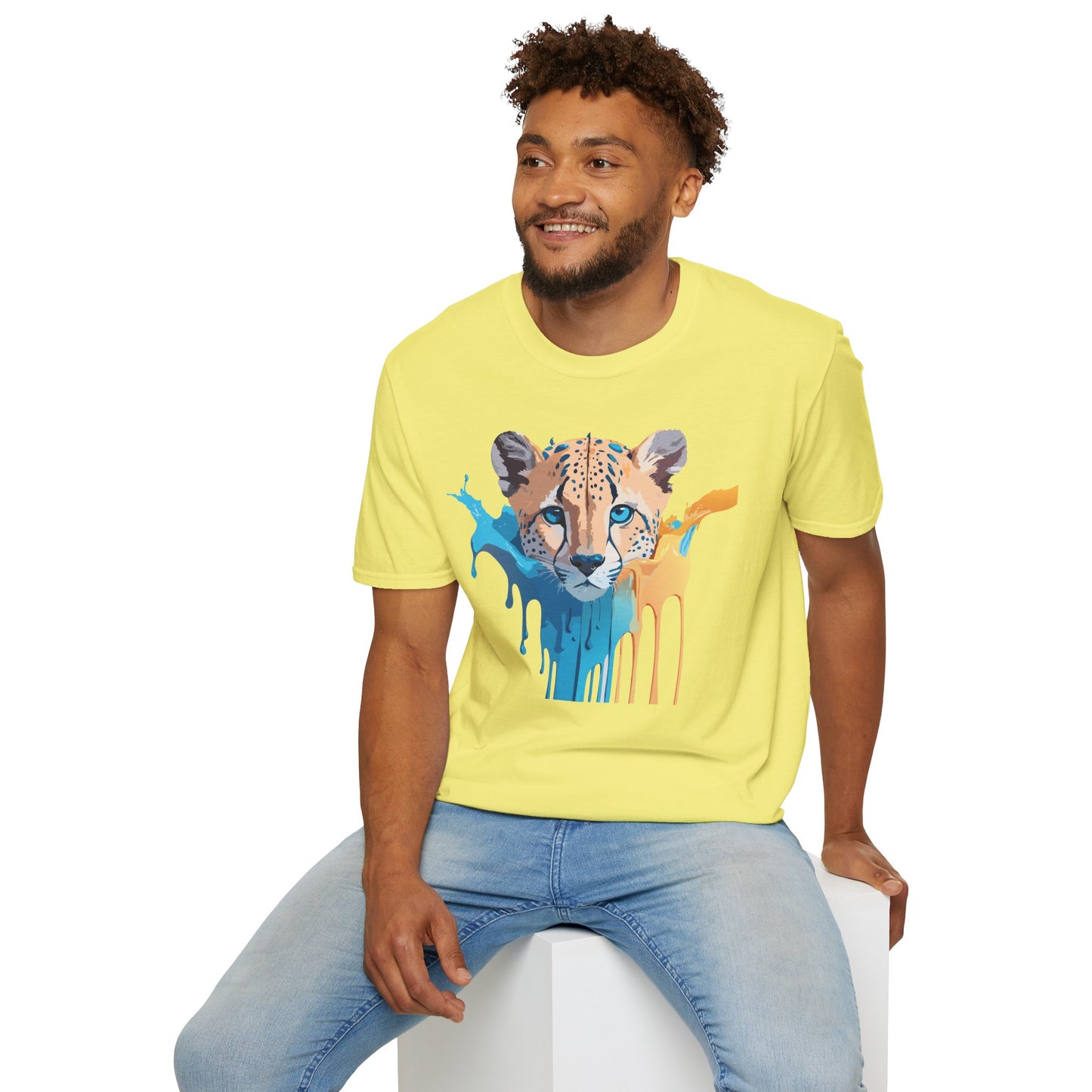 Cheetah Shirt, Shirt with Cheetah, Cheetah Tee, Shirt with Animals
