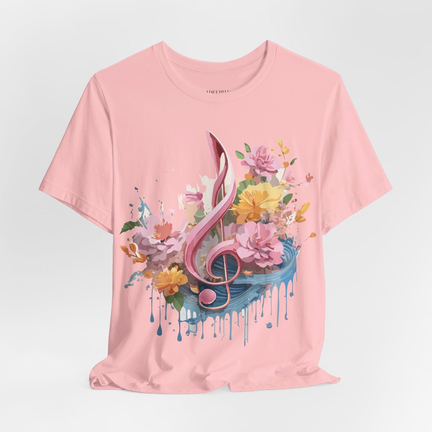 Natural Cotton Tee Shirt - Music collection