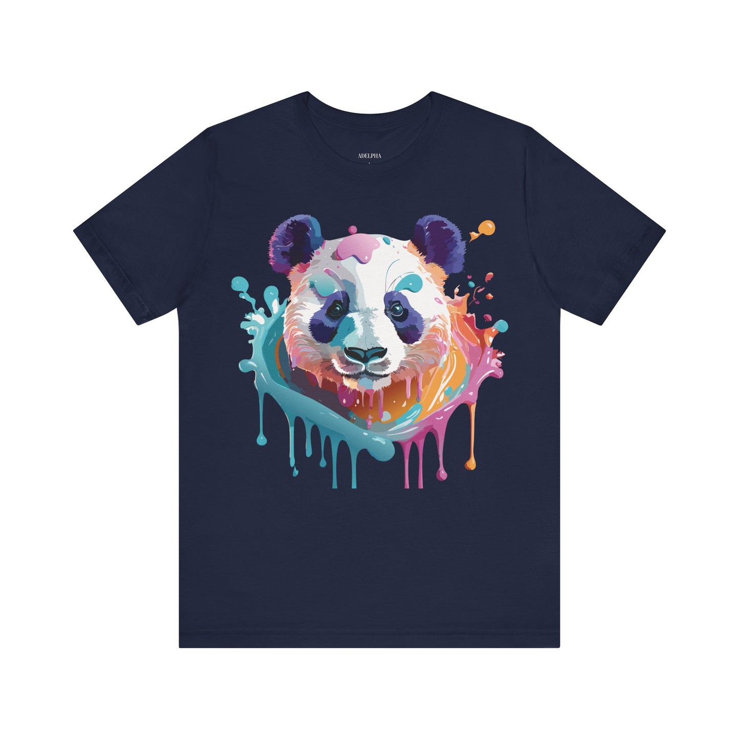 T-shirt en coton naturel avec panda