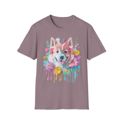 Dog Shirt Unisex Tee Softstyle Cotton Comfort for Animal Lovers