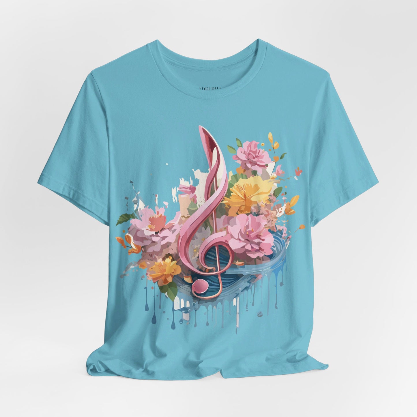 Natural Cotton Tee Shirt - Music collection