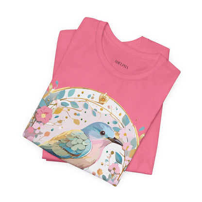 Natural Cotton Tee Shirt - Medallion Collection Printify