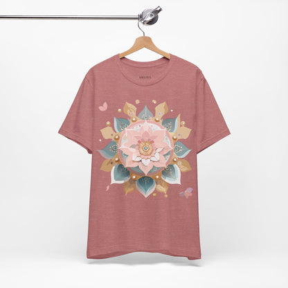 Natural Cotton Tee Shirt - Medallion Collection Printify