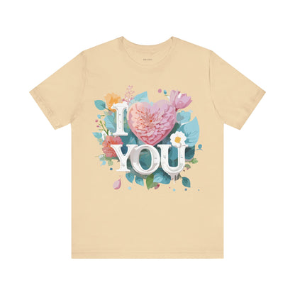 Natural Cotton Tee Shirt - Love story Collection Printify