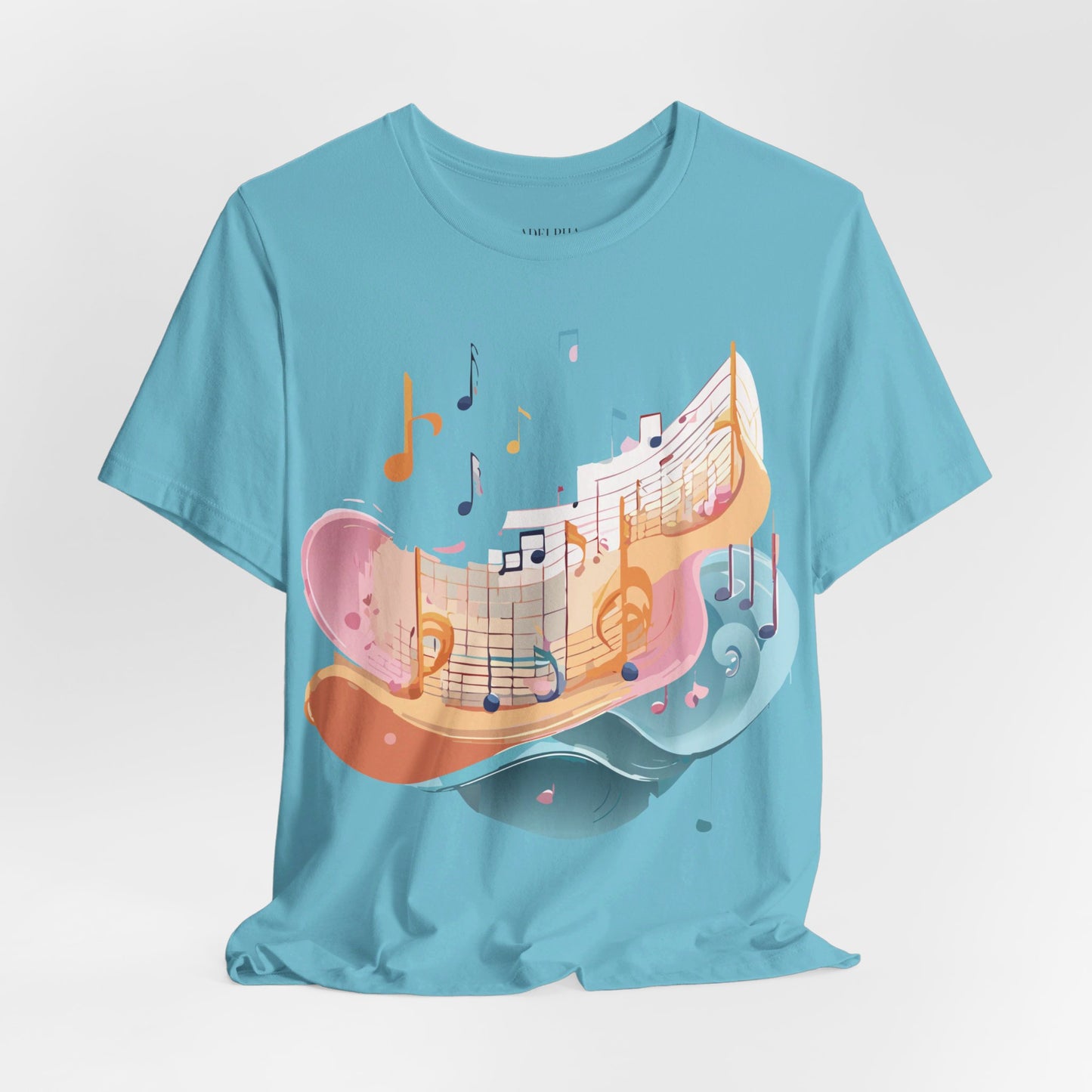 T-shirt en coton naturel - Collection Musique