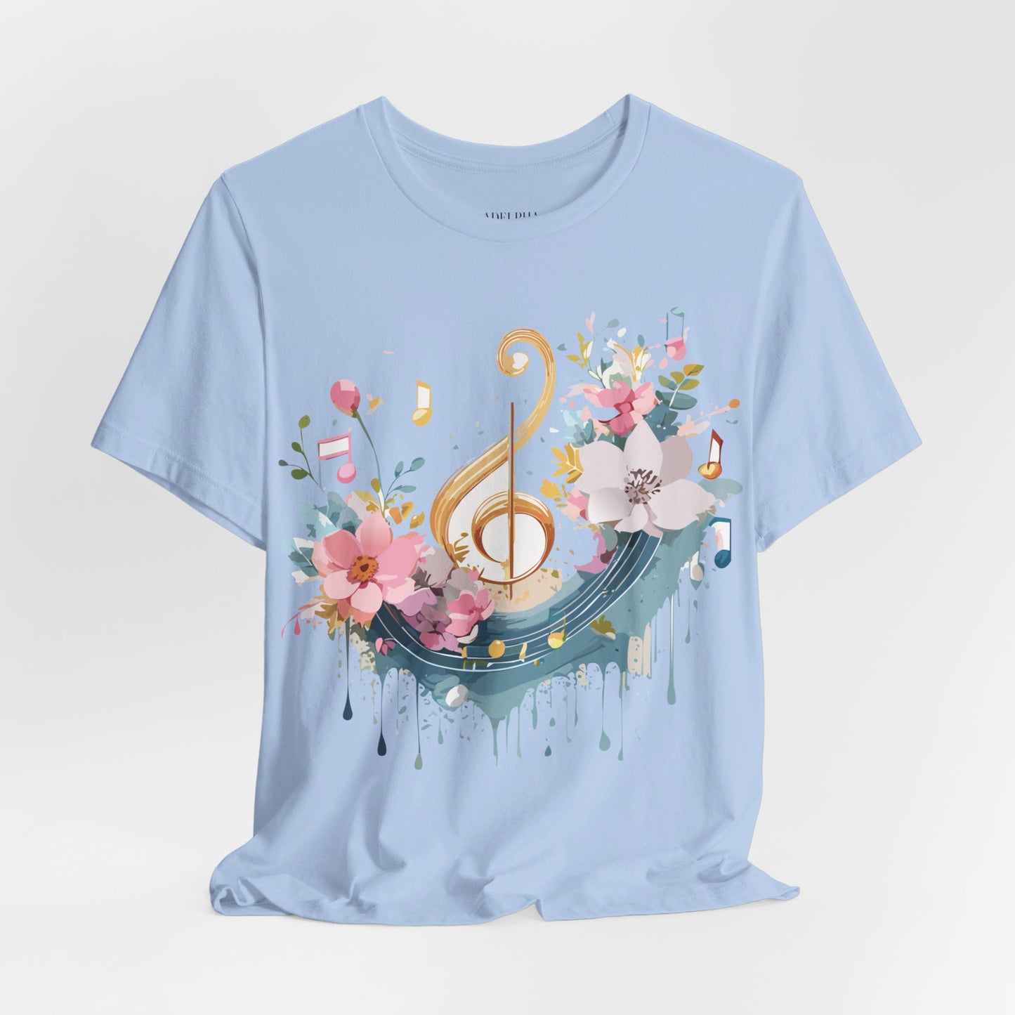 T-shirt en coton naturel - Collection Musique