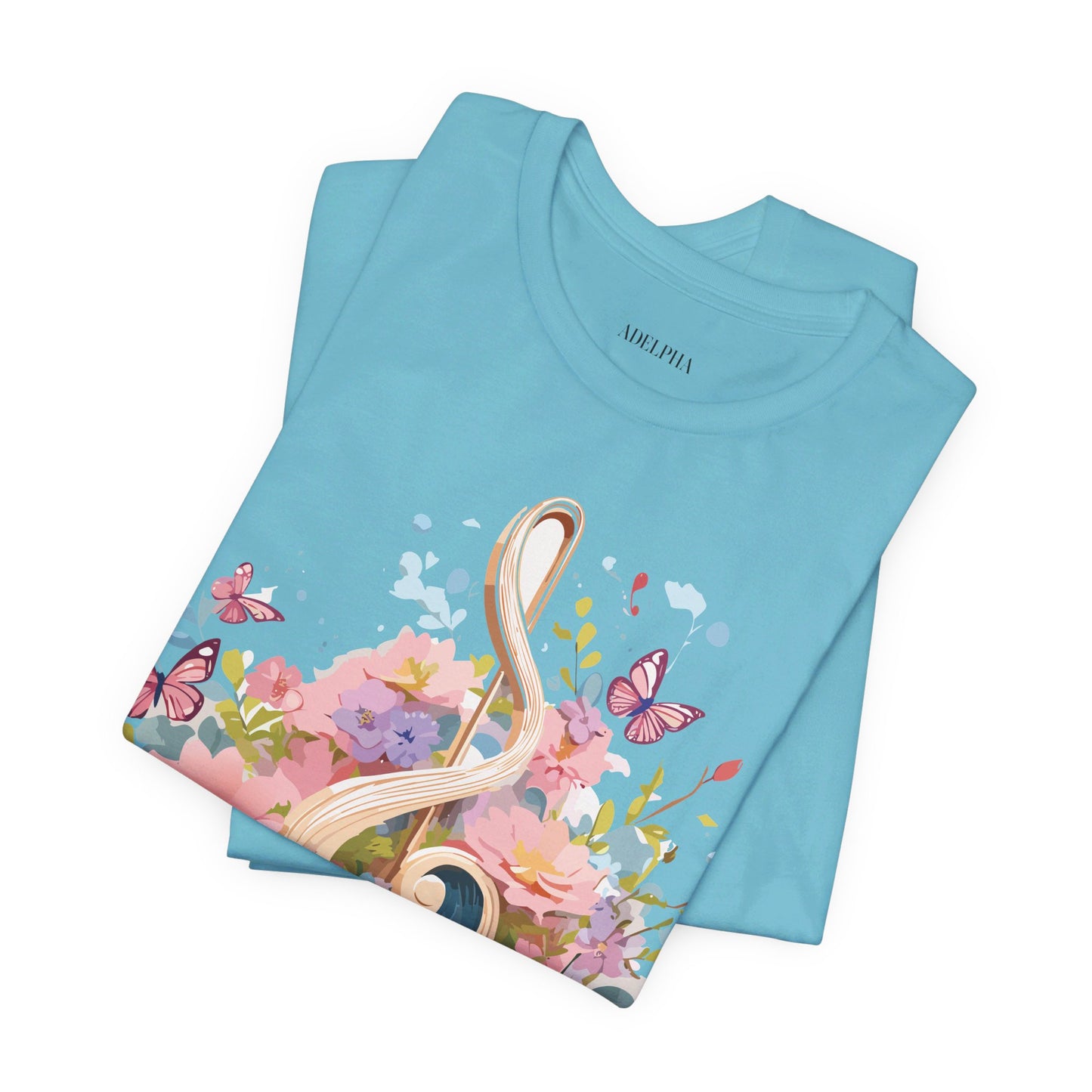 T-shirt en coton naturel - Collection Musique