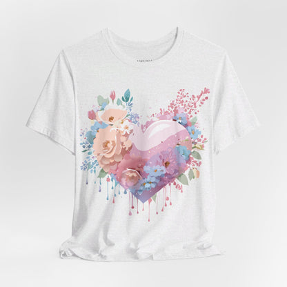 Natural Cotton Tee Shirt - Love story Collection Printify