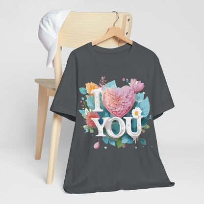 Natural Cotton Tee Shirt - Love Story Collection Printify