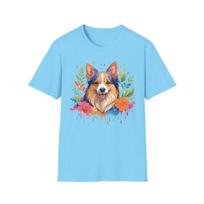 Dog Shirt Unisex Animal Tee Softstyle Gildan 64000 Cotton Tee