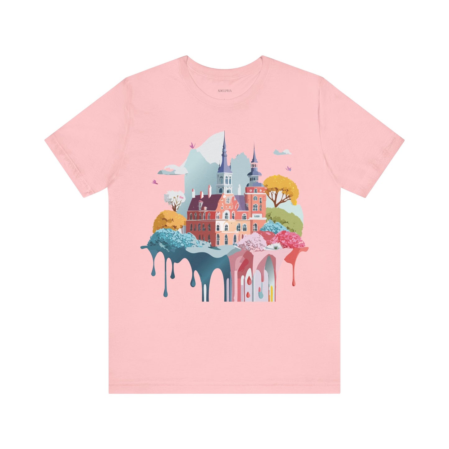 Natural Cotton Tee Shirt - Beautiful Places Collection - Warnemünde and Rostock - Germany