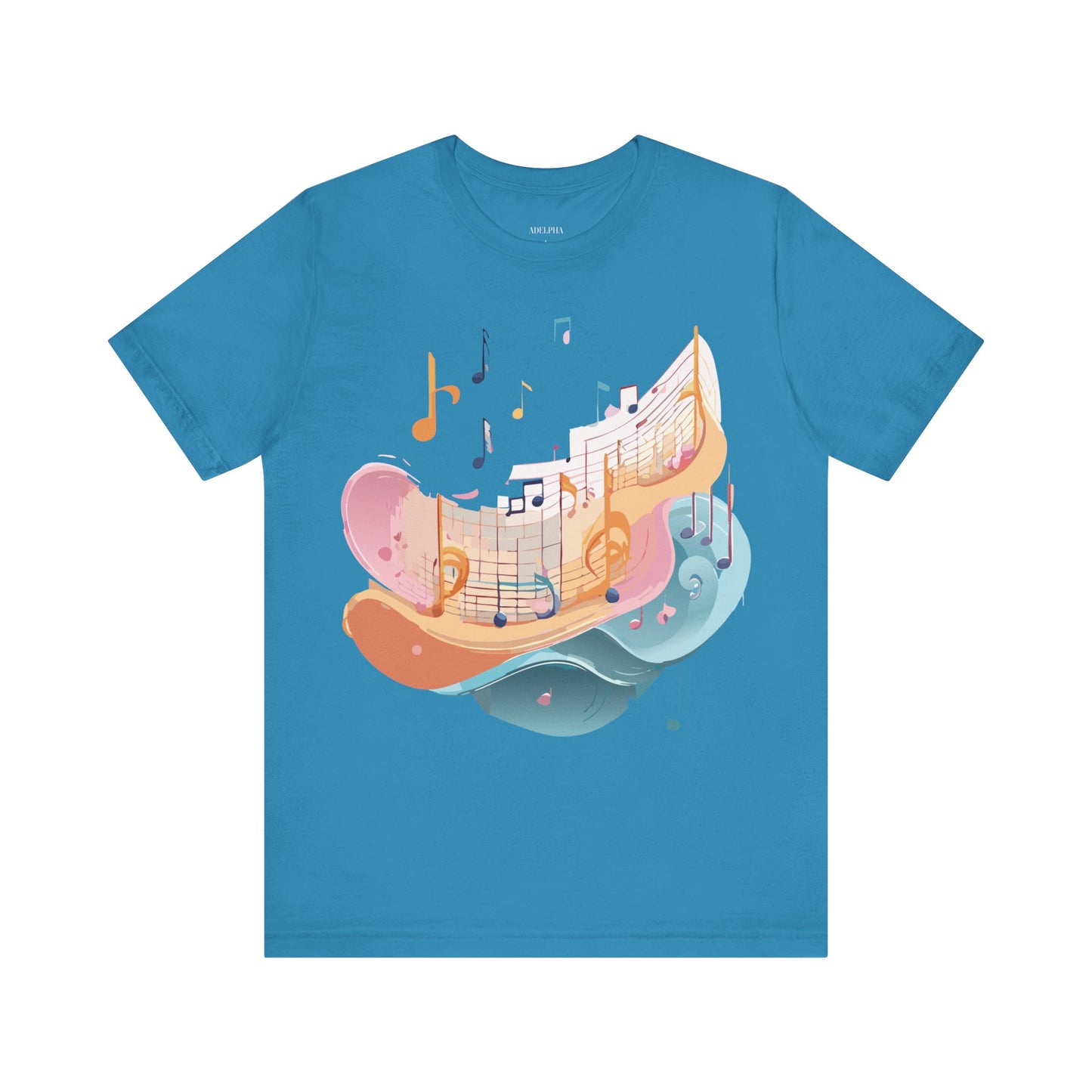 T-shirt en coton naturel - Collection Musique