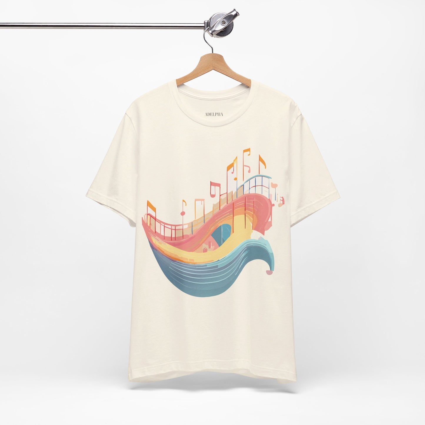 T-shirt en coton naturel - Collection Musique