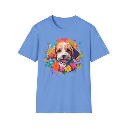 Unisex Dog Shirt Softstyle Cotton Tee Gildan 64000 Animal Tee
