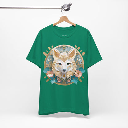 Natural Cotton Tee Shirt - Medallion Collection Printify