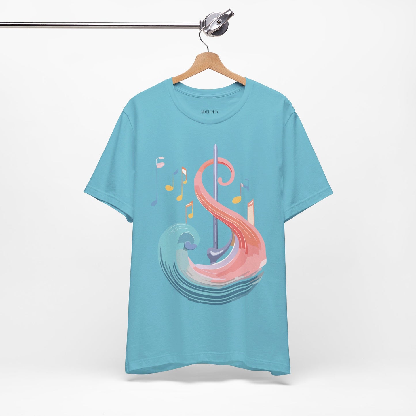 Natural Cotton Tee Shirt - Music collection