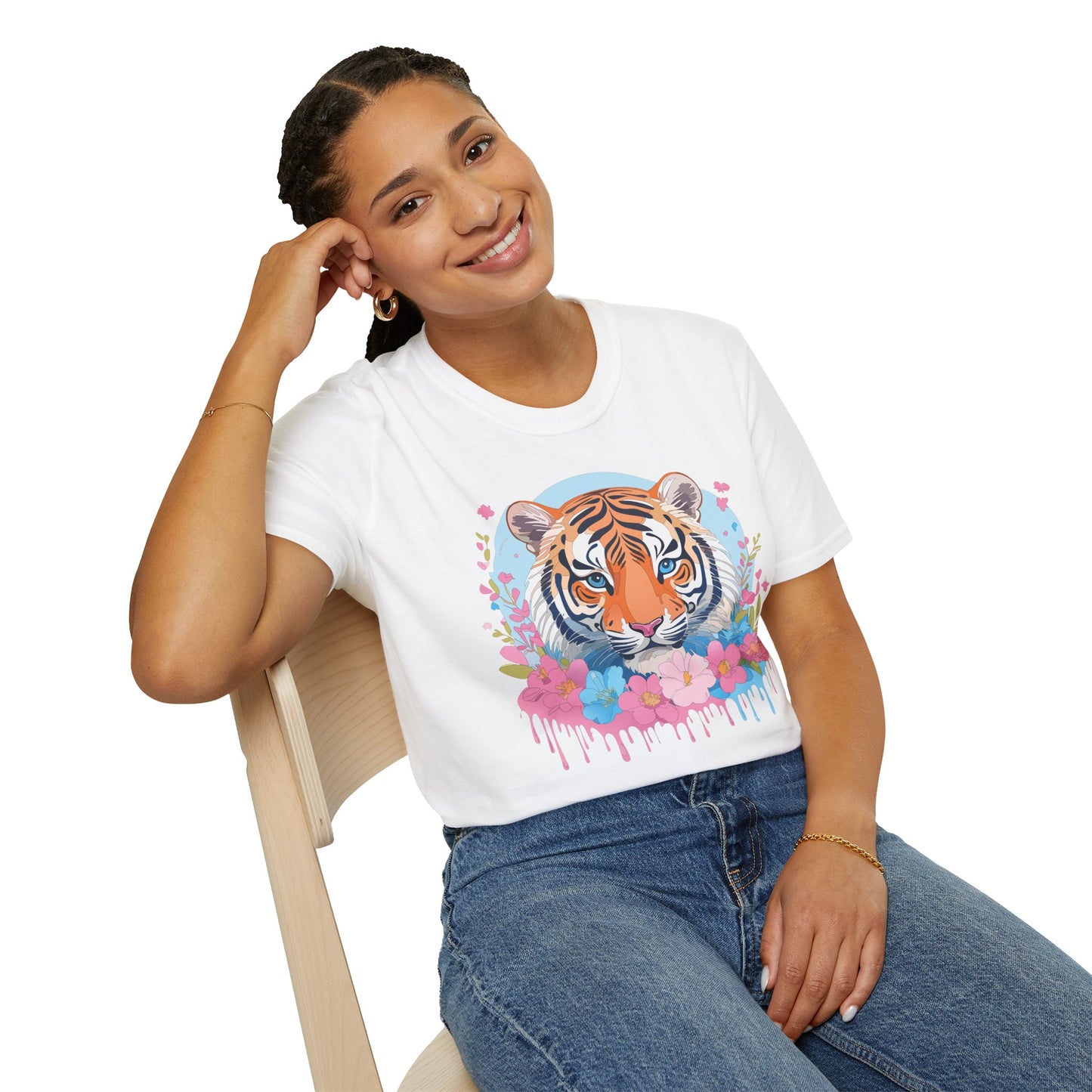 Tiger Shirt, Shirt with Tiger, Animal Tee, Shirt with Animals