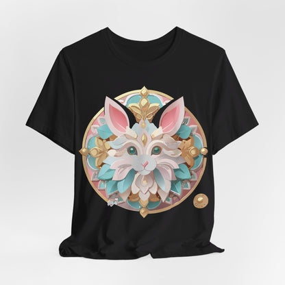 Natural Cotton Tee Shirt - Medallion Collection Printify