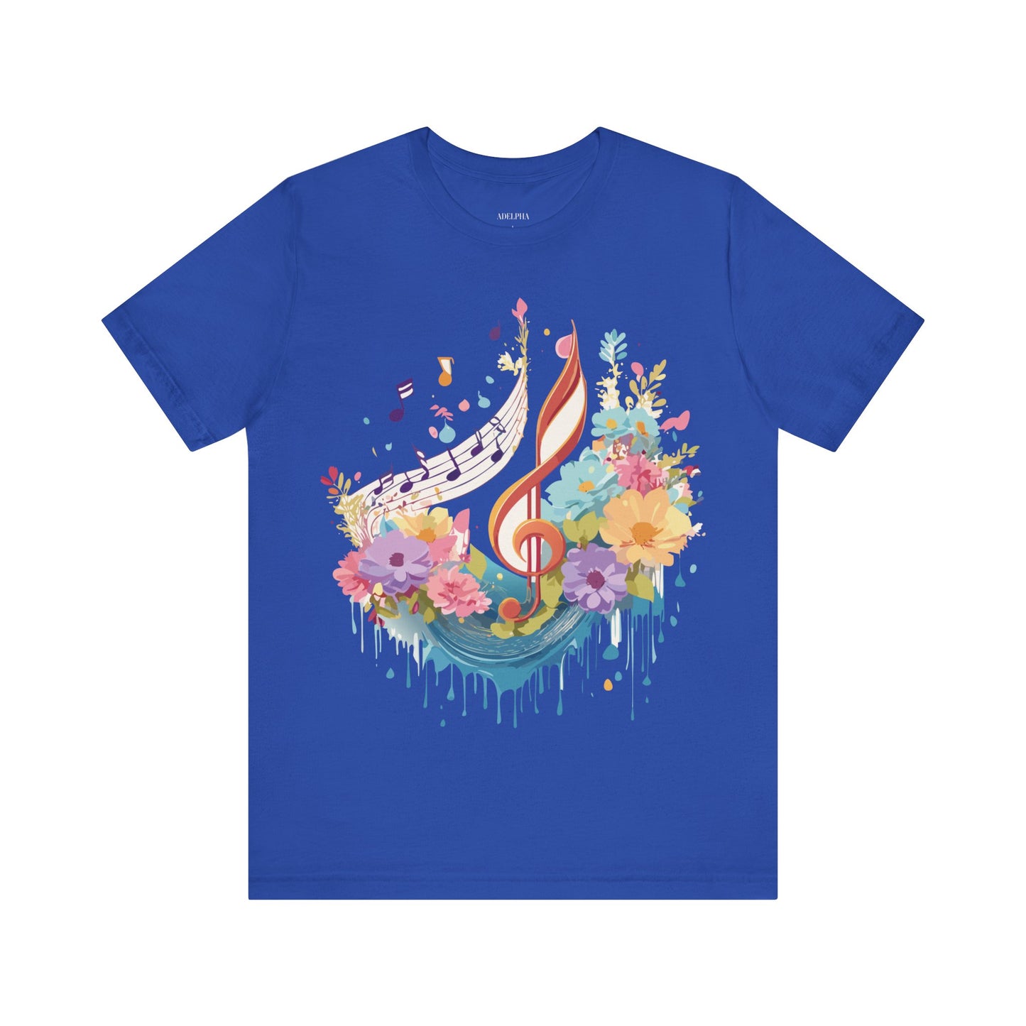 Natural Cotton Tee Shirt - Music Collection