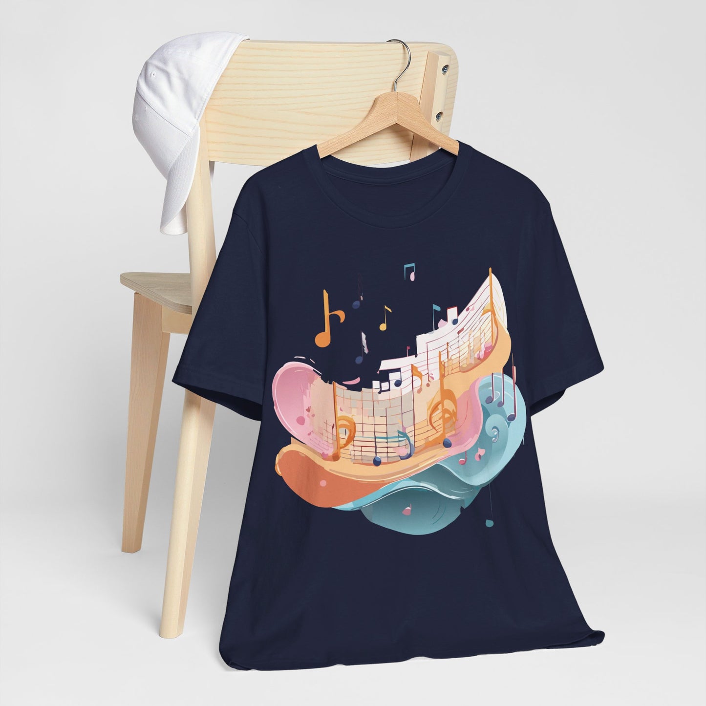 T-shirt en coton naturel - Collection Musique