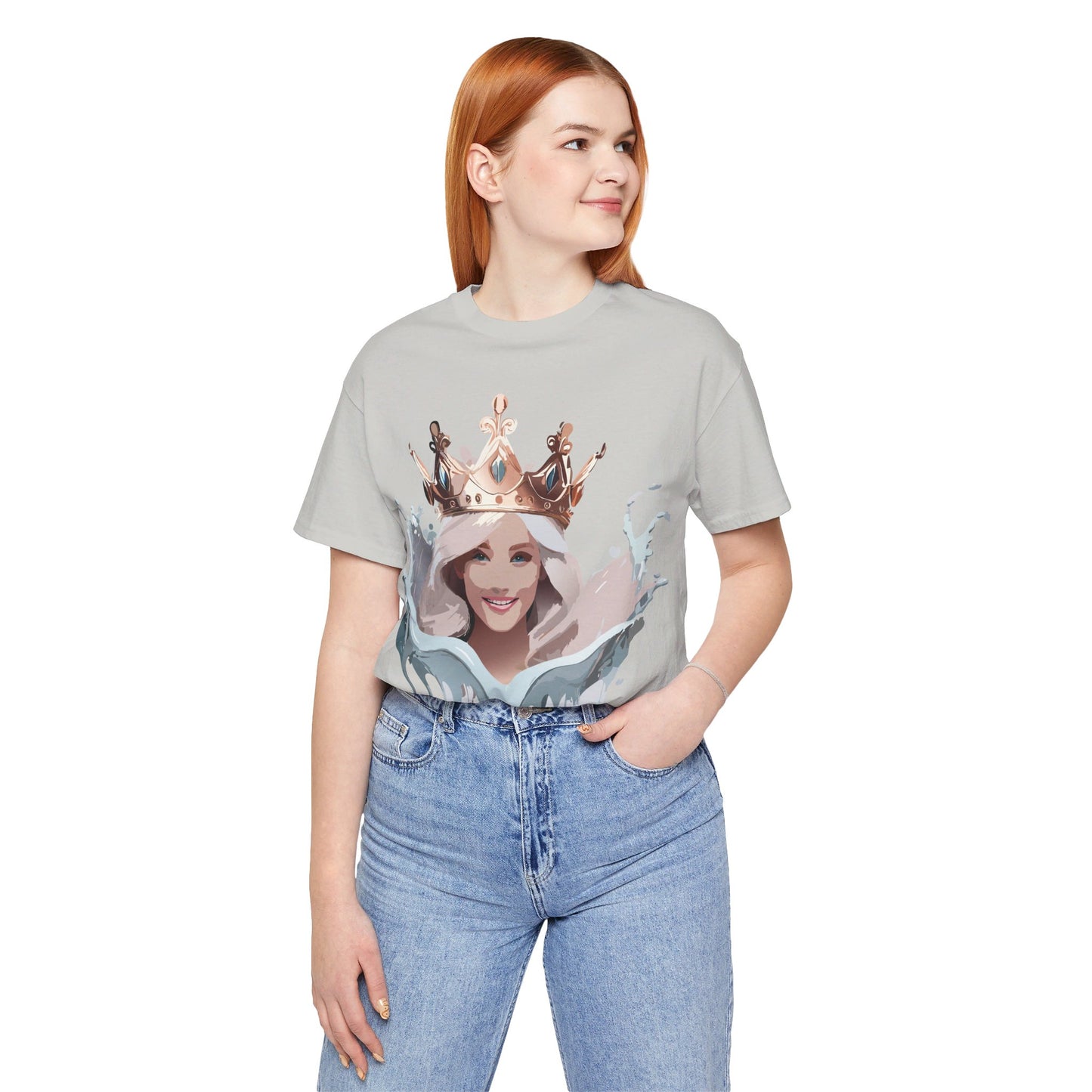 T-shirt en coton naturel - Collection Queen