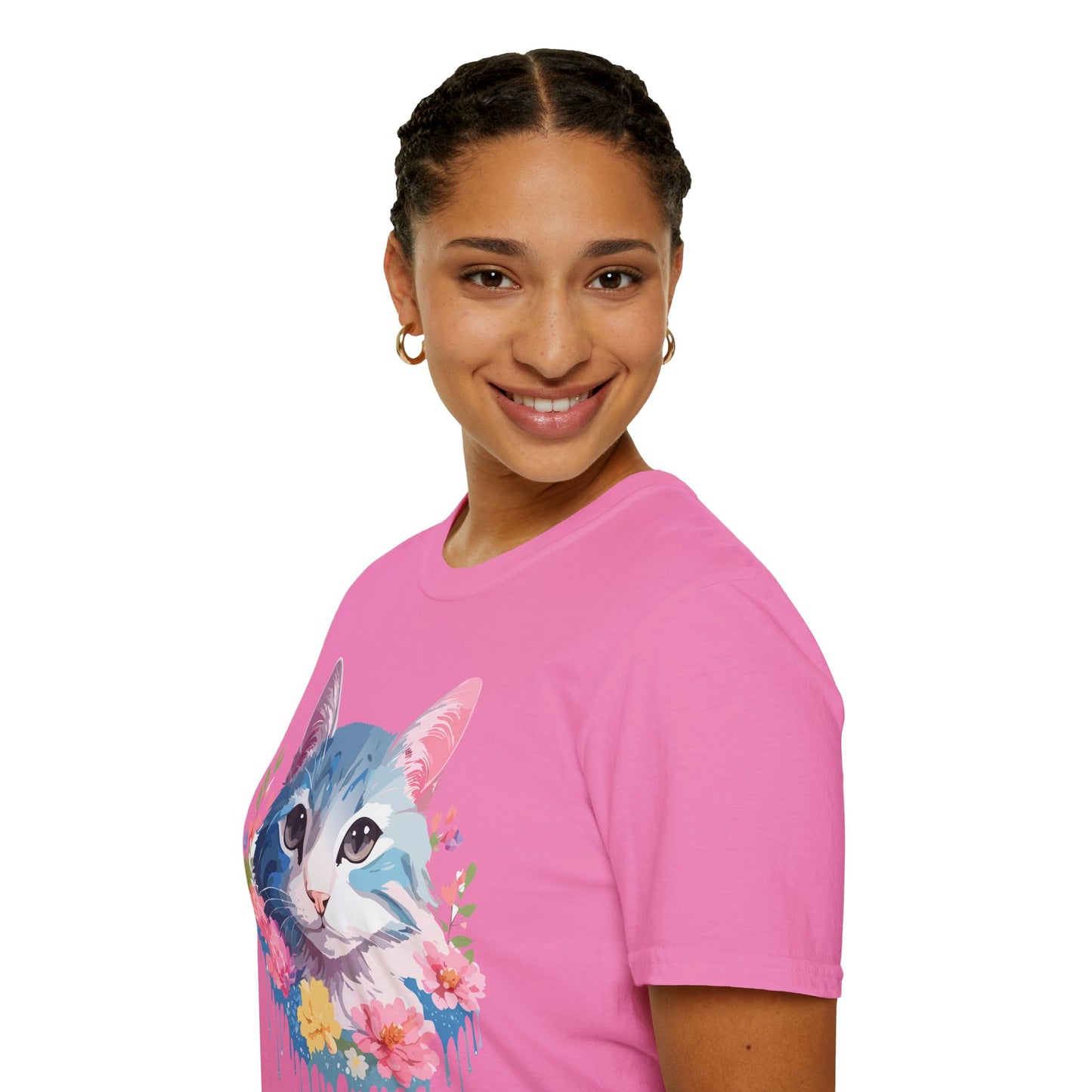 Cat Shirt, Shirt with Cat, Cats Tee, Kitten Tee