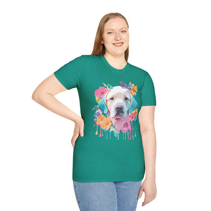 Dog Shirt Unisex Animal Tee Softstyle Gildan 64000 Short Sleeve Tee