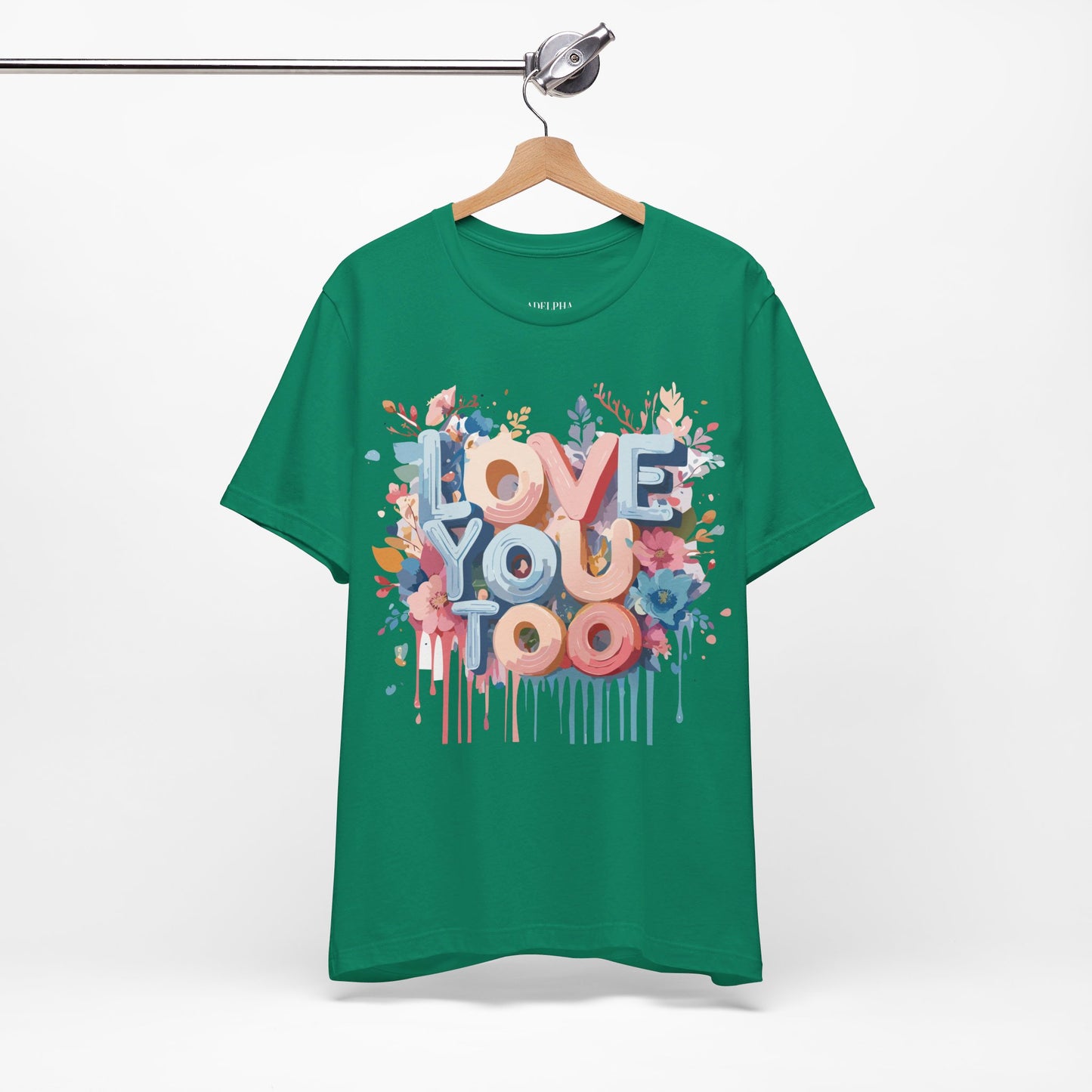 T-Shirt aus natürlicher Baumwolle – Love Story Collection