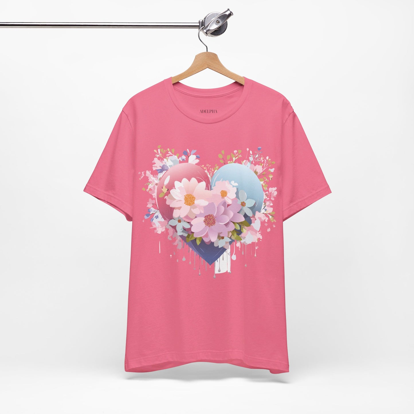 Natural Cotton Tee Shirt - Love story Collection