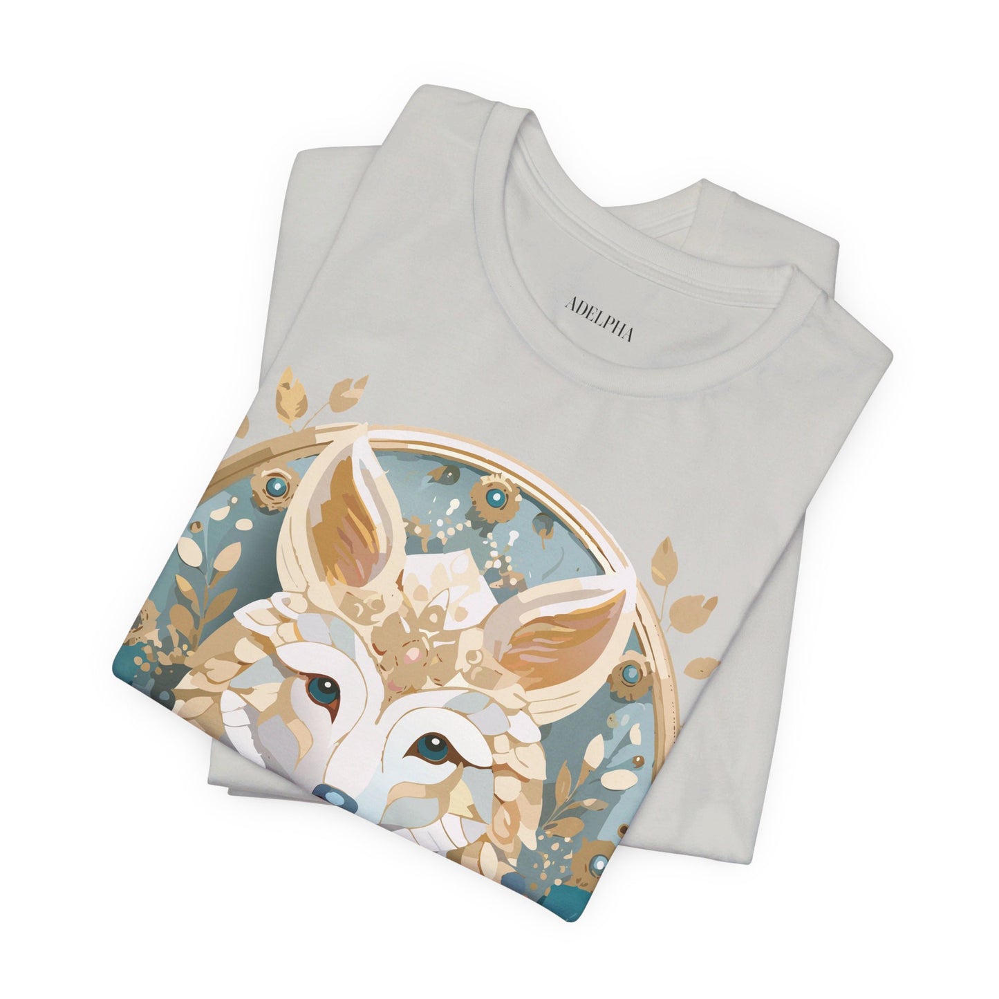 T-shirt en coton naturel - Collection Médaillon