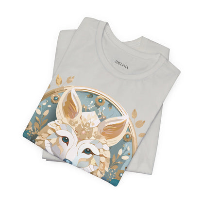Natural Cotton Tee Shirt - Medallion Collection Printify
