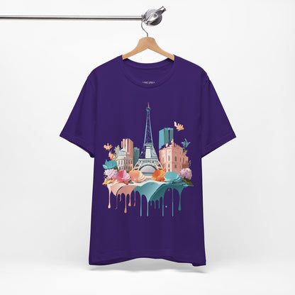 Tourist Shirt, Shirt with Paris - ADELPHA