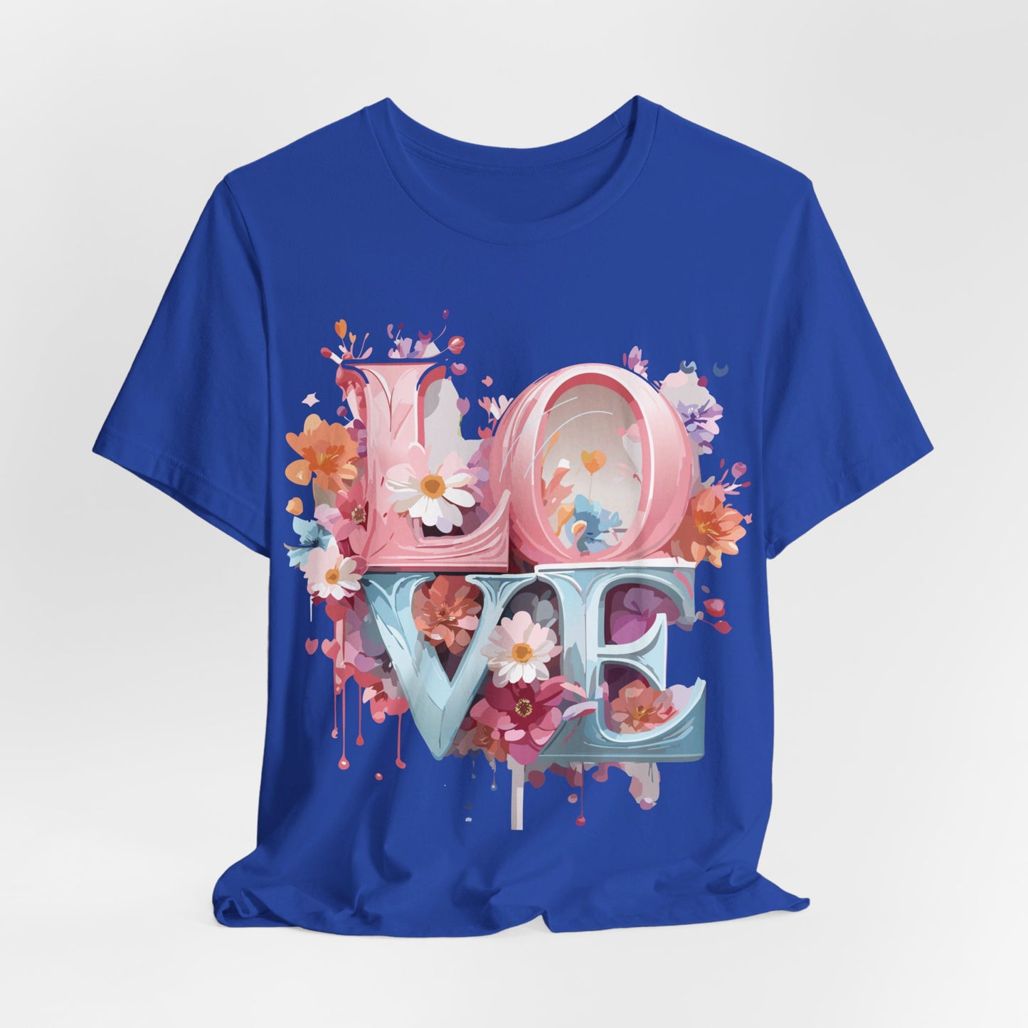 T-Shirt aus natürlicher Baumwolle – Love Story Collection