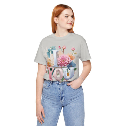 Natural Cotton Tee Shirt - Love story Collection Printify