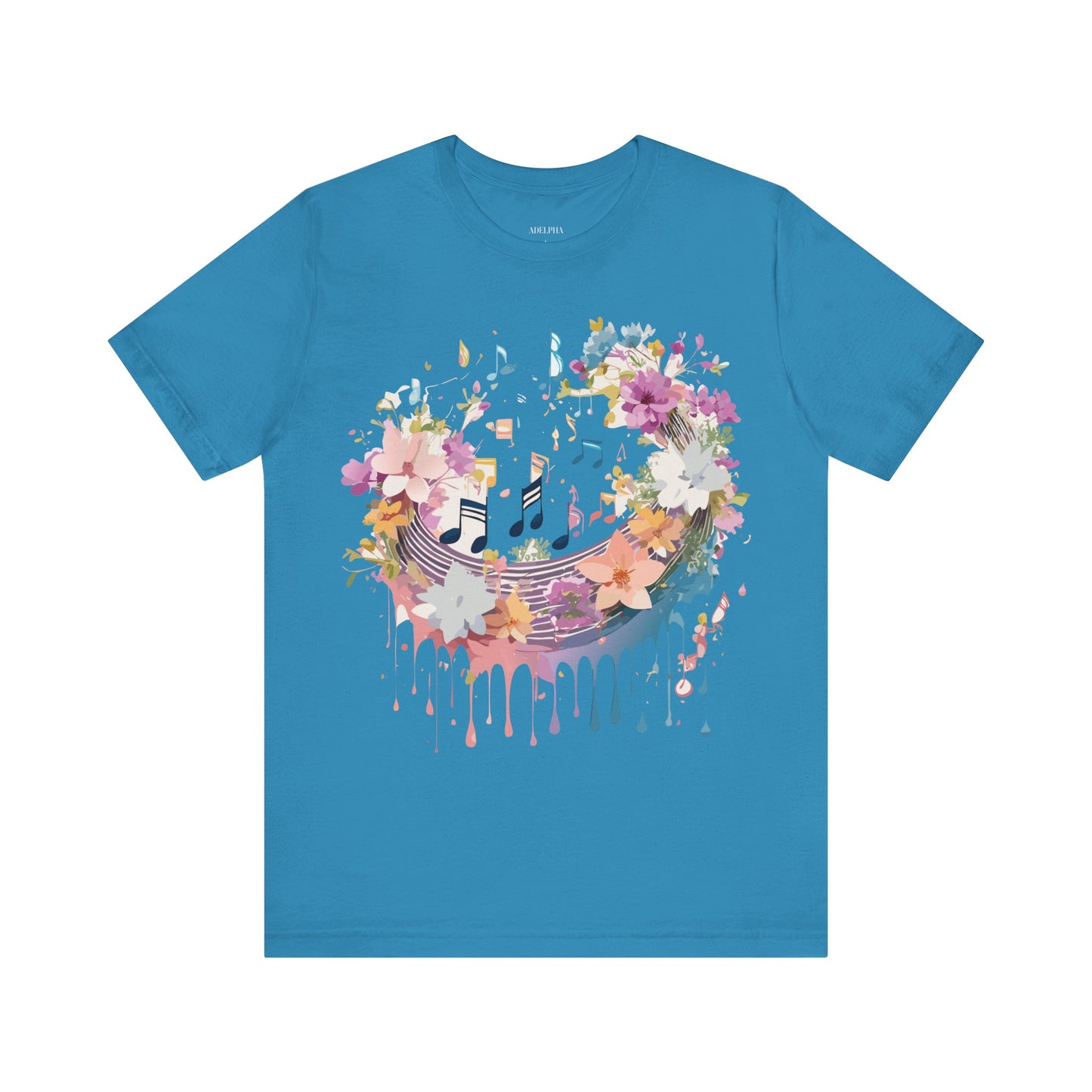 Natural Cotton Tee Shirt - Music Collection