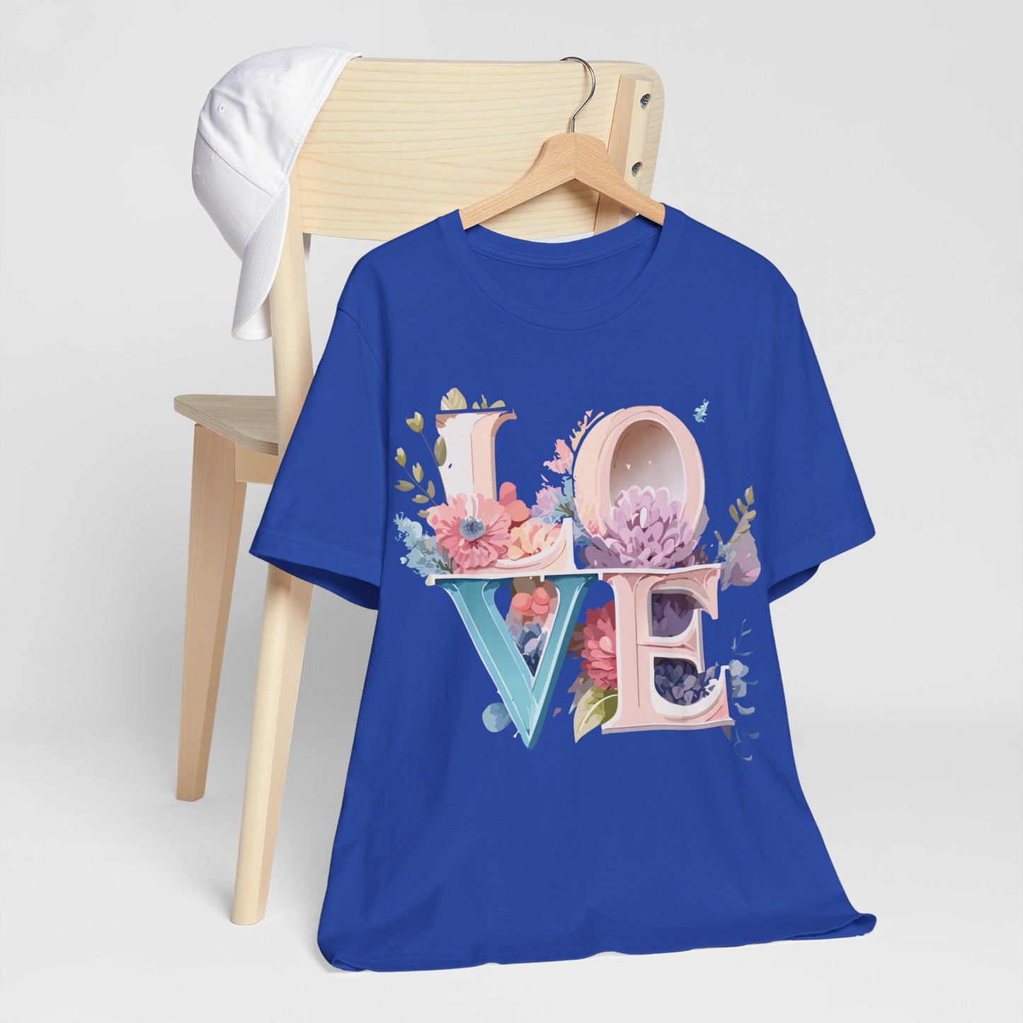 T-Shirt aus natürlicher Baumwolle – Love Story Collection