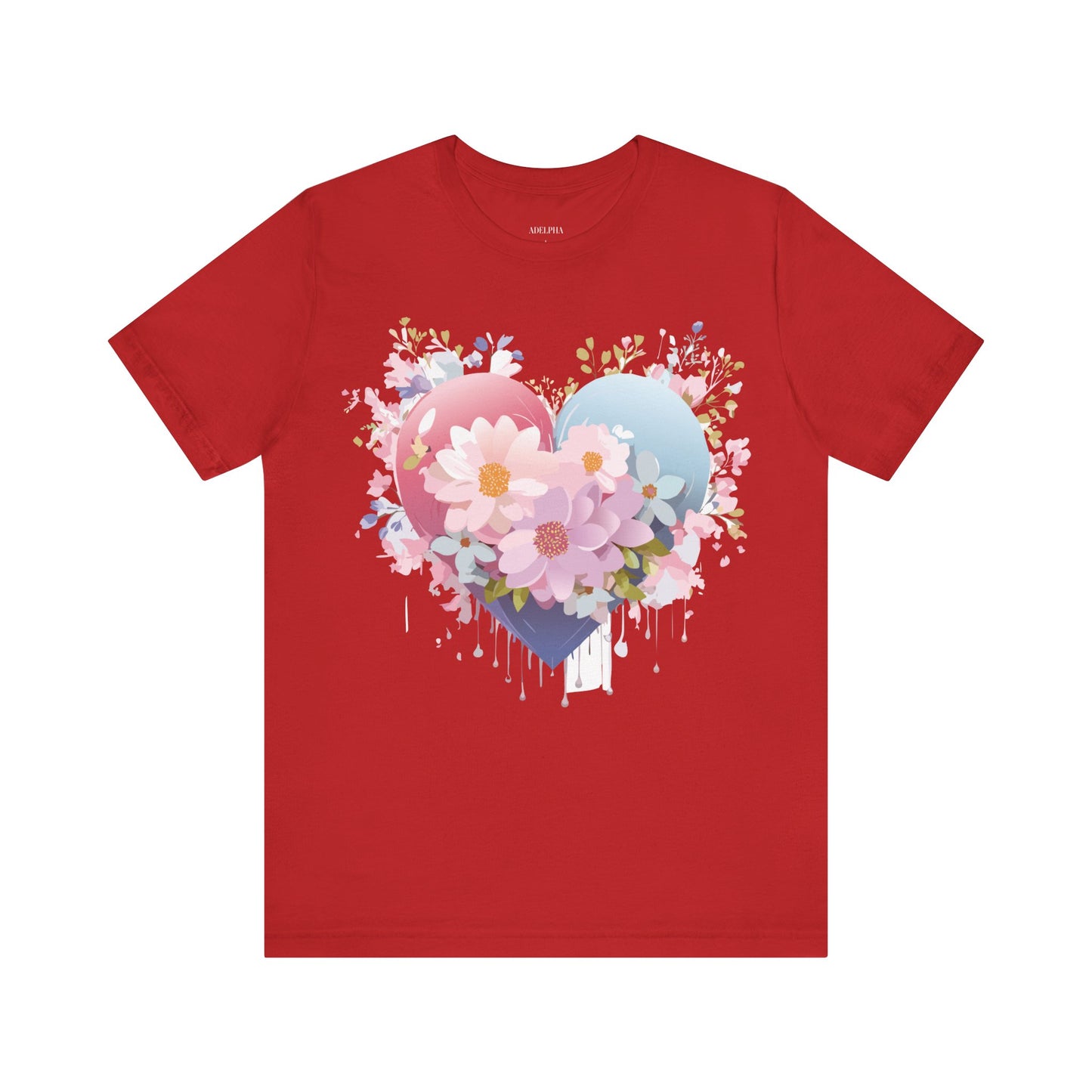 T-Shirt aus natürlicher Baumwolle – Love Story Collection