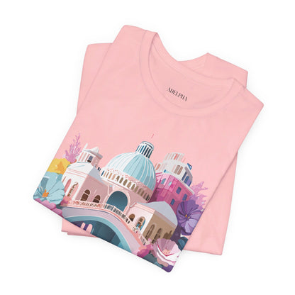 Natural Cotton Tee Shirt - Beautiful Places Collection - Venice Printify
