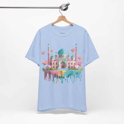 Natural Cotton Tee Shirt - Tashkent, Uzbekistan Printify