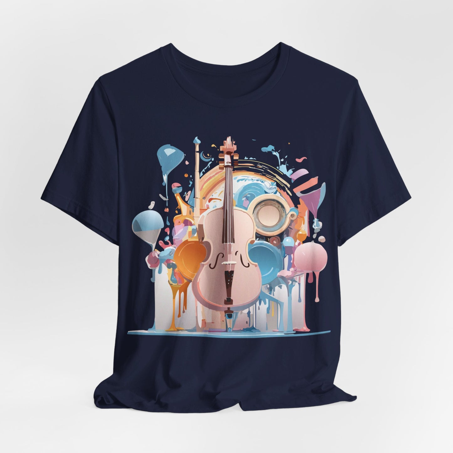 T-shirt en coton naturel - Collection Musique