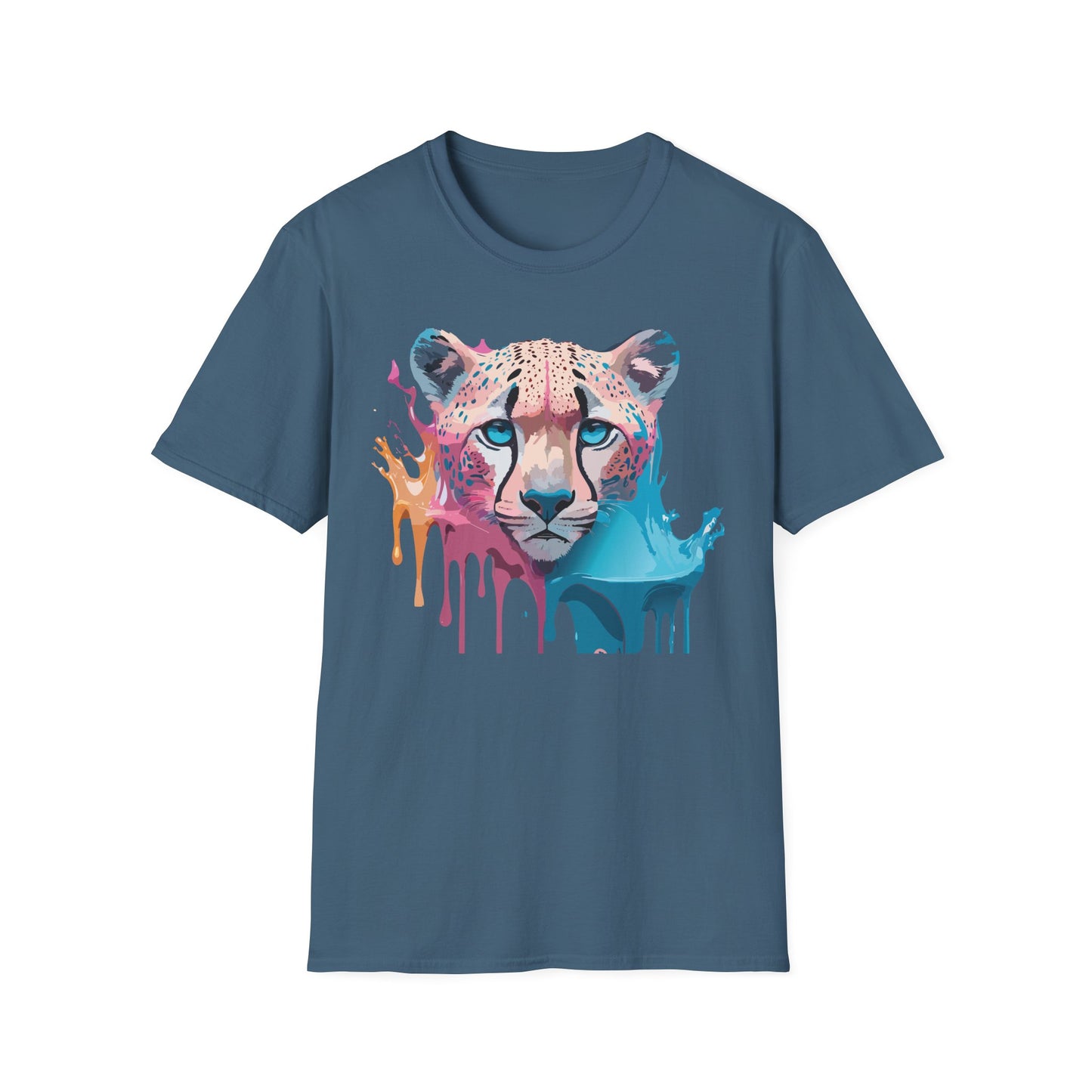 Cheetah Shirt, Shirt with Cheetah, Cheetah Tee, Shirt with Animals