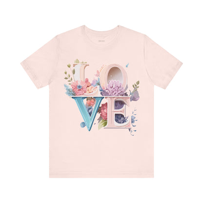 Natural Cotton Tee Shirt - Love story Collection Printify