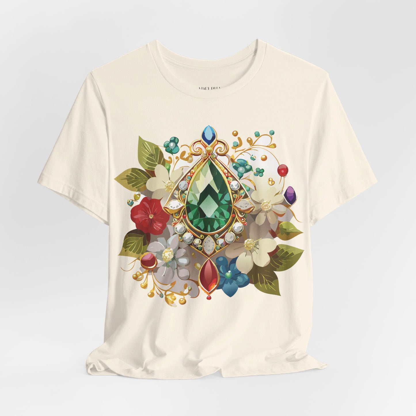 T-shirt en coton naturel - Collection Queen