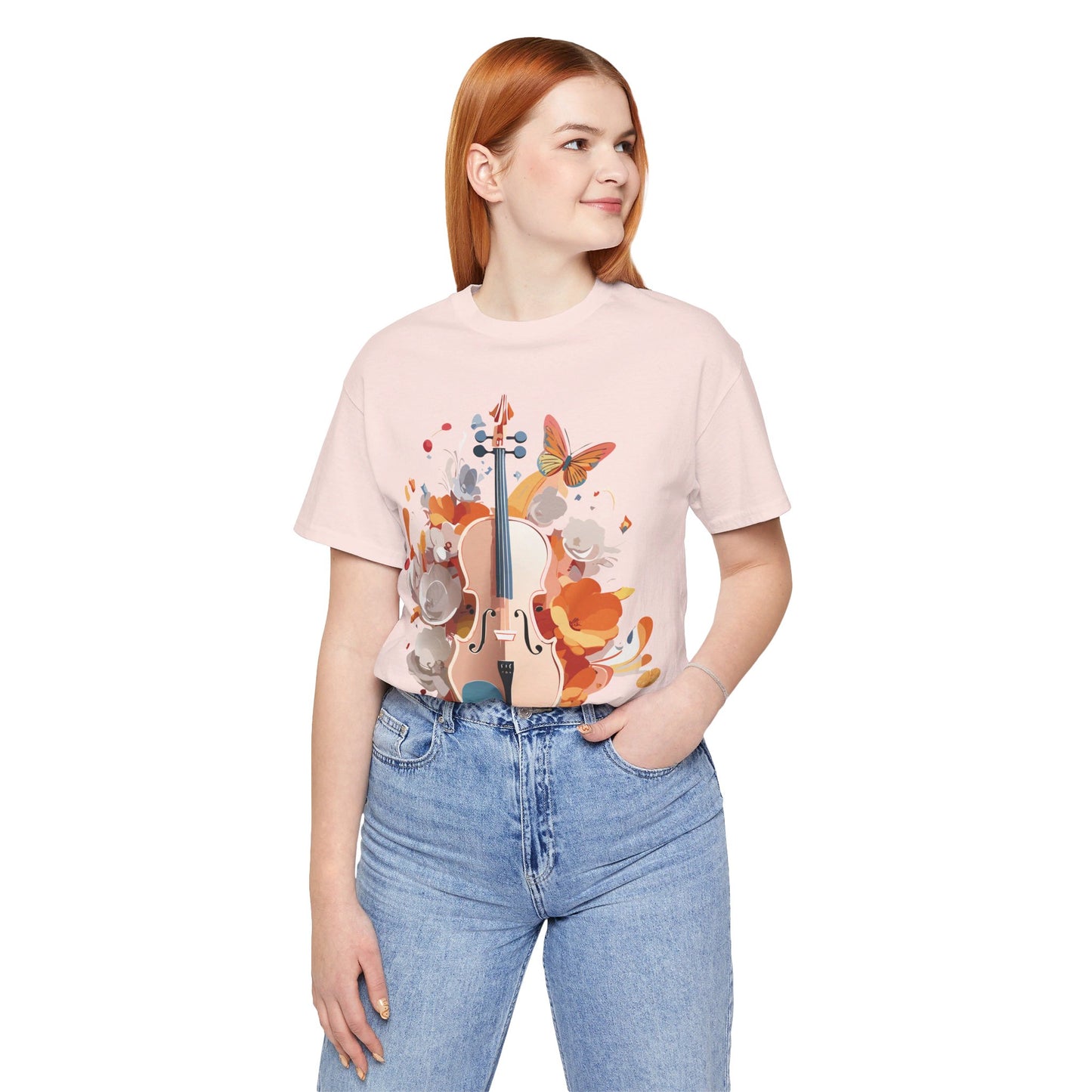 Natural Cotton Tee Shirt - Music collection