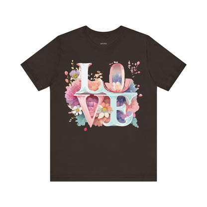 Natural Cotton Tee Shirt - Love Story Collection Printify