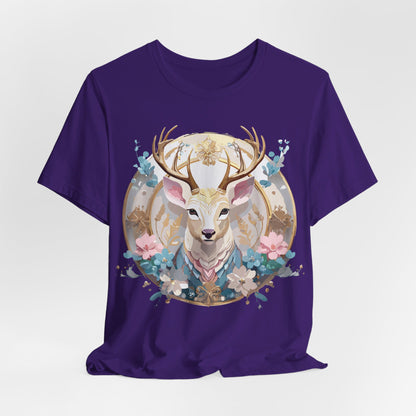 Natural Cotton Tee Shirt - Medallion Collection Printify